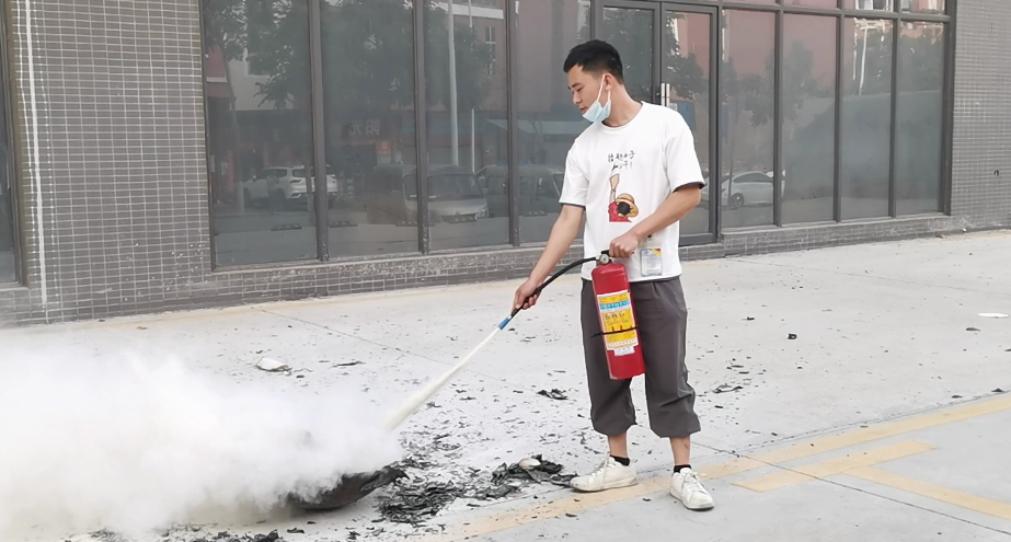 消防演练丨与安全同业